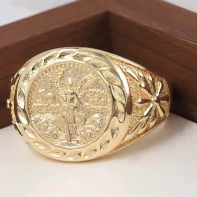 Anillo centenario-Caballo  Gold plated accessories
