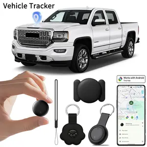 Android tracker tag, Google certified smart tracker, with silicone shell, Wireless Tag, Smart Tracking Tag, can be used with Google Find hub, can store keys, luggage, backpacks, pets, IP67 waterproof and replaceable battery (Android only)