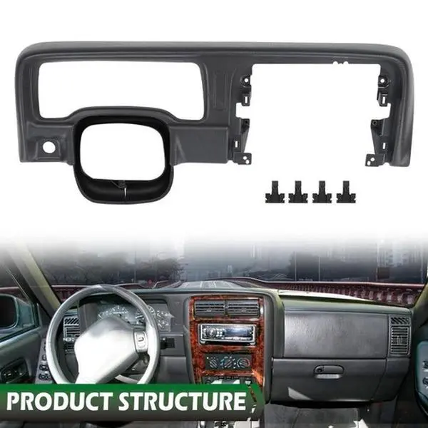 Fit For 97-01 Jeep Cherokee XJ Dash Bezel Trim Speedometer Column Surround New