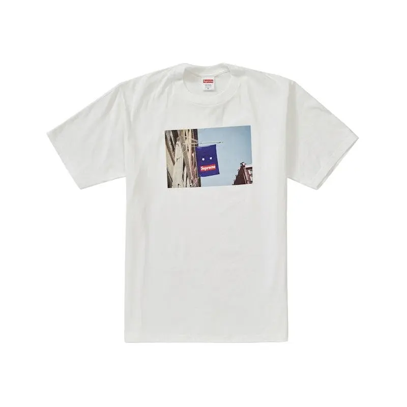 Supreme Men's Banner Tee White, from StockX