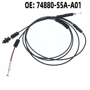 Rear Trunk Lid Fuel Door Release Cable For Honda for Civic 4 Door 1.3/1.7L 01-05 [TS1]