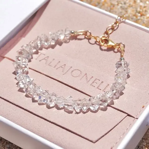 Herkimer Quartz Bracelet