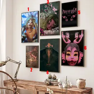 singer melanie martinez poster art self retro kraft