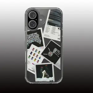 Suitable for iPhone 17 16 15 14 13 12 11 Pro Max Drake Album Cover and Track List Transparent Silicone Shockproof Phone Case