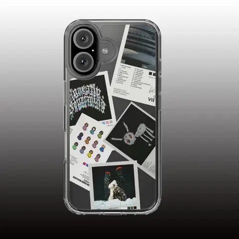 Transparent Silicone Soft Mobile Phone Case - Durable Protector with Drake Album Art, Track List, Precise Fit for iPhone 11,12,13,14,15,16,17 Pro Max, Mobile Phone Accessory
