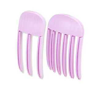 2Pcs Pink Root Fluffy Clips 3 or 6 Teeth High Skull Artifacts  Volume and Natural Puffy Effect Styling Tools  Daily and Party Use Unisex Hairpin