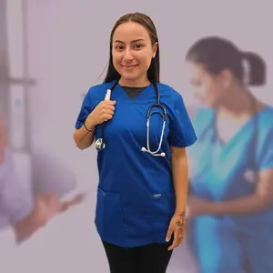 Cherokee Woman's V-Neck Scrub Top WW620 - Comfortable Fit, Versatile Design, Ideal for Daily Use