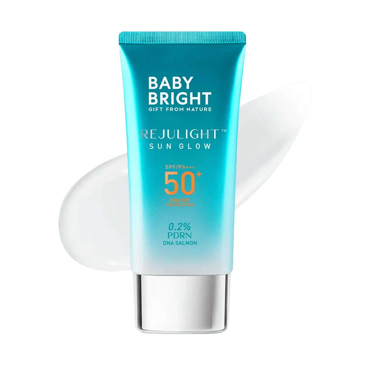 BabyBright SPF50+ PA+++ Sunscreen 40g with 0.2% PDRN - , Antioxidant, Skin Tone Corrector, Soothing Repair