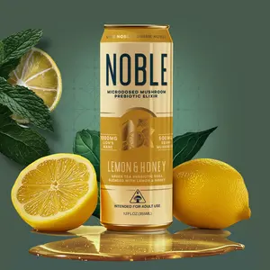 Noble Elixirs - Functional Mushroom & Heath Drink - 12 Pack