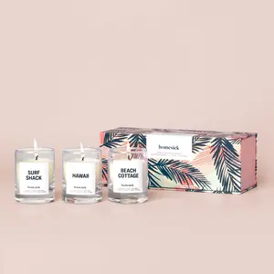 Beach Vacay Mini Candle Trio