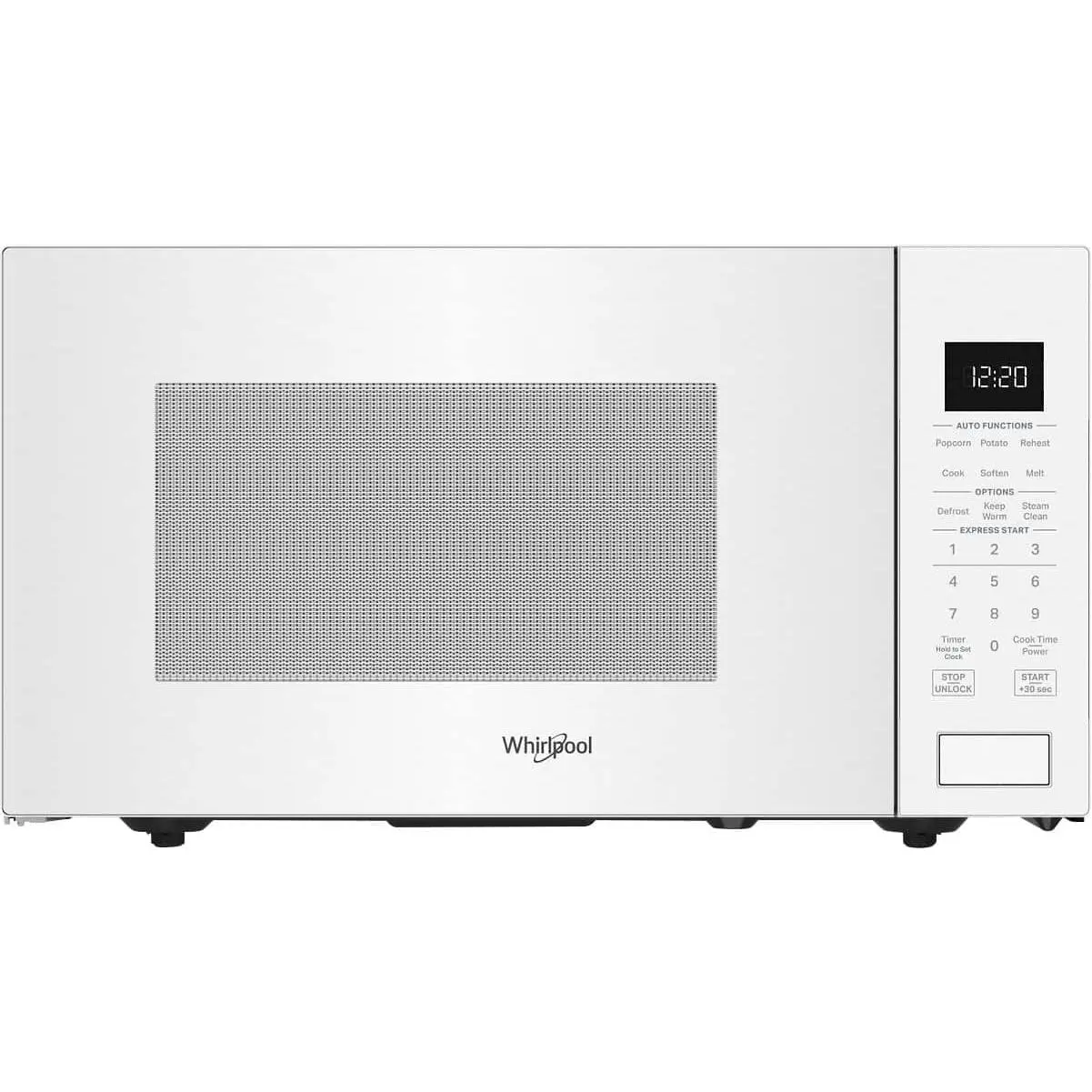 Whirlpool - 1.6 Cu. Ft. Countertop Microwave with Sensor Cooking - White