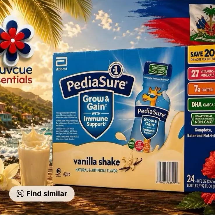 PediaSure Grow & Gain Vanilla Shake, 8 fl oz, 24 Pack