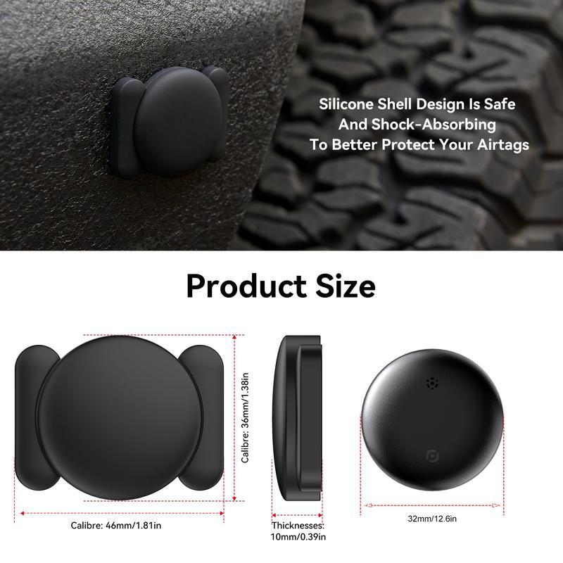 Compact Tracking Device GPS for Car No Subscription (iOS Only)Portable GPS Tracker for Vehicles, No Subscription Required, Hidden Anti-Lost Tracking Device for Car, Motorcycle, Bike (iOS Only)