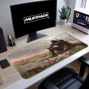Dark Souls Knight XL Desk Mat: Gaming Mouse Pad, Video Game Decor, Game, Anime, Desk Mat Gaming Gear for Work Game Office Home, Gift for Friends