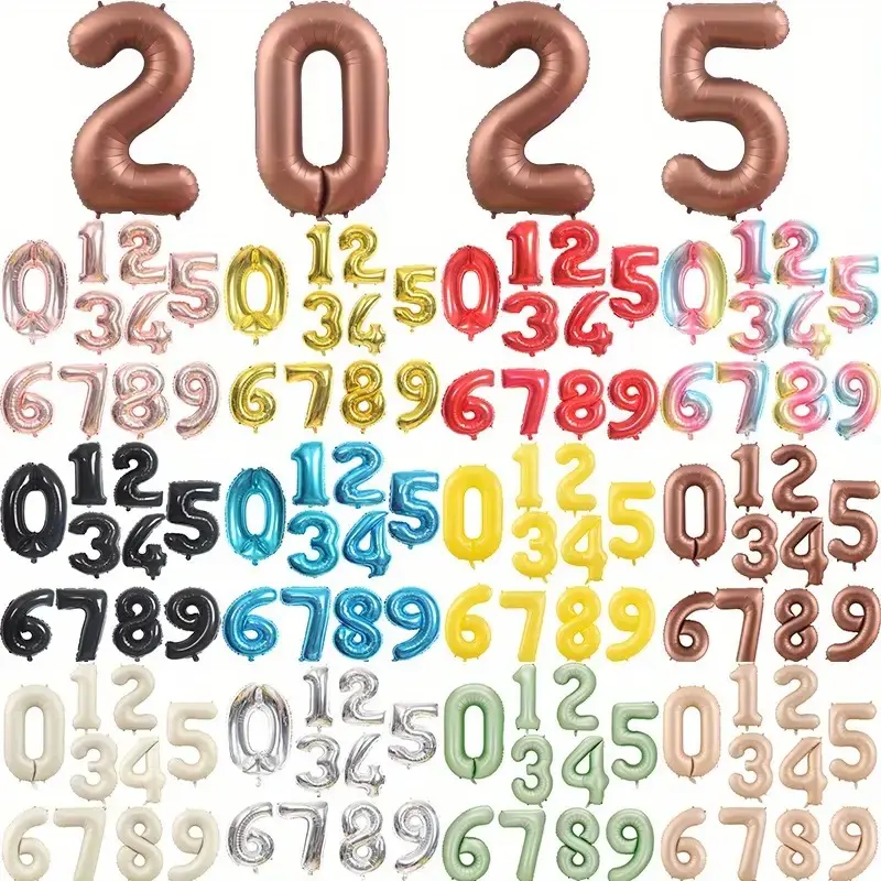 40 Inch Number Balloon Birthday Wedding Party Decoration