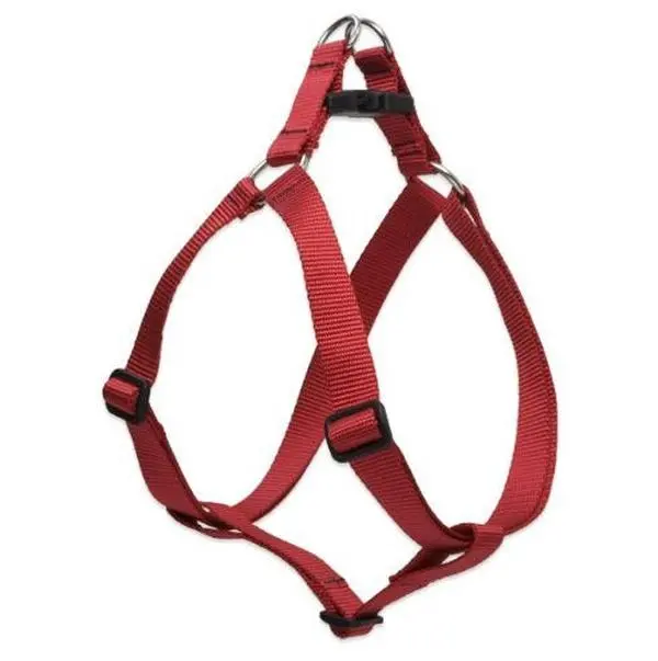 Lupine 22595 .5 in. Red 12 in. - 18 in. Step in Dog Harness