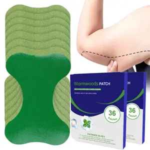 72 pieces, full quantity! Natural herbal mugwort patches, specially for arms and legs, suitable for both men and women