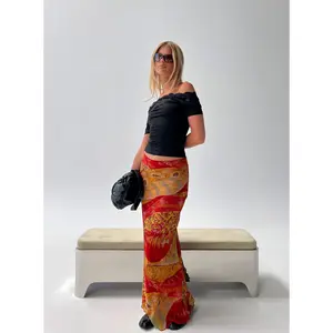 Rowana Maxi Skirt Multi Paisley