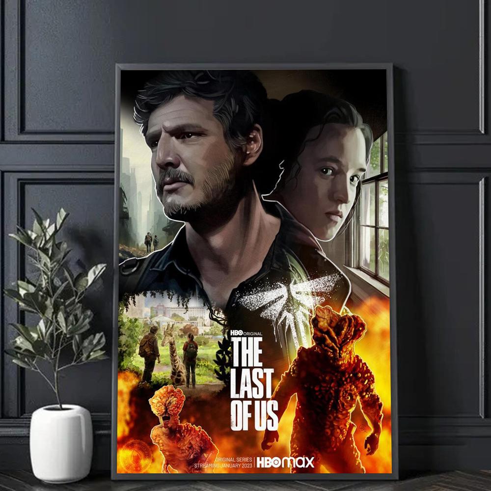 Hot Game The Last of Us Poster Frameless Personalized Wall Art Poster Photos for Living Room Home Decor