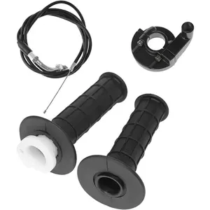 7/8" Twist Throttle Handle Kit with Handle Grip Cable Throttle Clamp, for Dirt Bike Quad ATV Pit 50cc 125cc 150cc 250cc 125cc 140cc 4-Stroke Mini Bike Pocket Bike