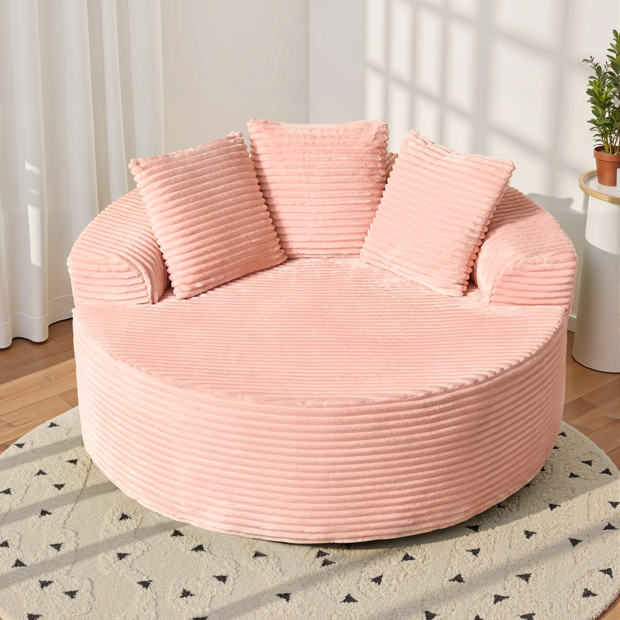 Pink - Plush Corduroy