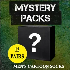 12 Pairs of Funny Cartoon Novelty Socks for Gamers & Movie Fans - Matching Design with Spandex & Polyester Fabric - Anime Christmas Halloween Socks for Women
