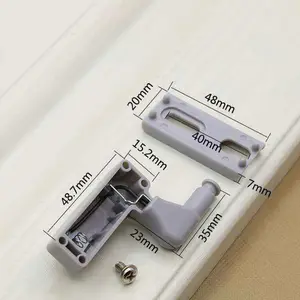 LED Hinge Light Touch Automatic Cabinet Light Hydraulic Hinge Wardrobe Cabinet Cabinet Door with batteries