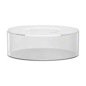 2-Piece Round Acrylic Tiered Cake Stand Set - Cake Decoration, Christmas Dessert Display for Wedding, Festive Home Supplies