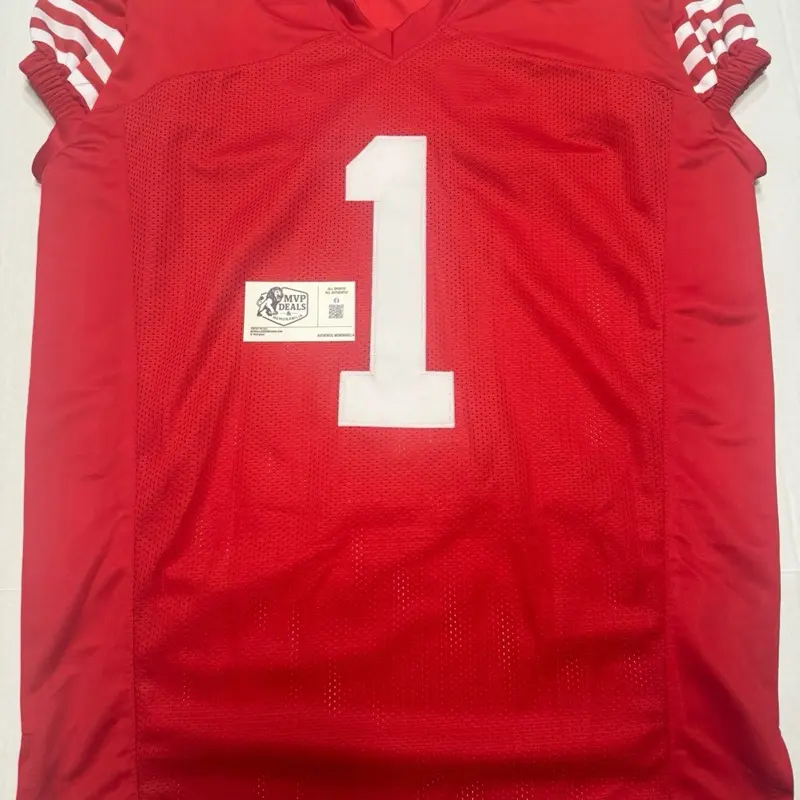 Deebo Samuel signed custom 49er jerseys
