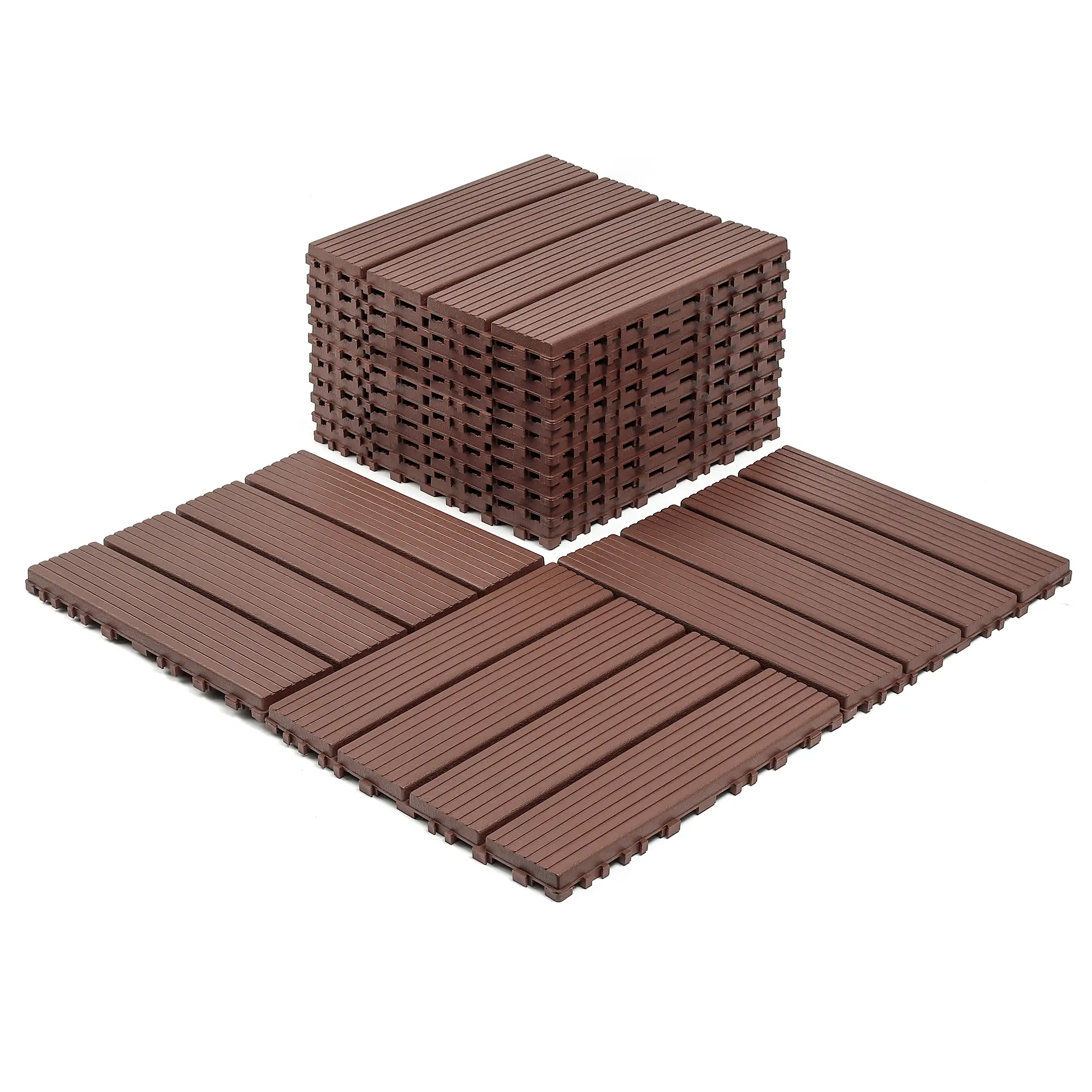 Interlocking Deck Tiles, 44 Pack , 12"x12" Waterproof Outdoor Flooring All Weather Use, Patio Floor Decking Tiles for Porch Poolside Balcony Backyard foam marble wpc frameless shower door Reinforced Garage Screen High Gloss Water-Based Epoxy Paint zellige
