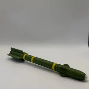 Cool Rocket Pen – 3D Printed Nuclear Missile Pen | Unique Gifts for Men, Desk Accessories, Office Gadgets, Funny School Supplies