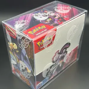 Pokemon Booster Box Premium Protective Case - UV & Scratch-Resistant .50mm thick