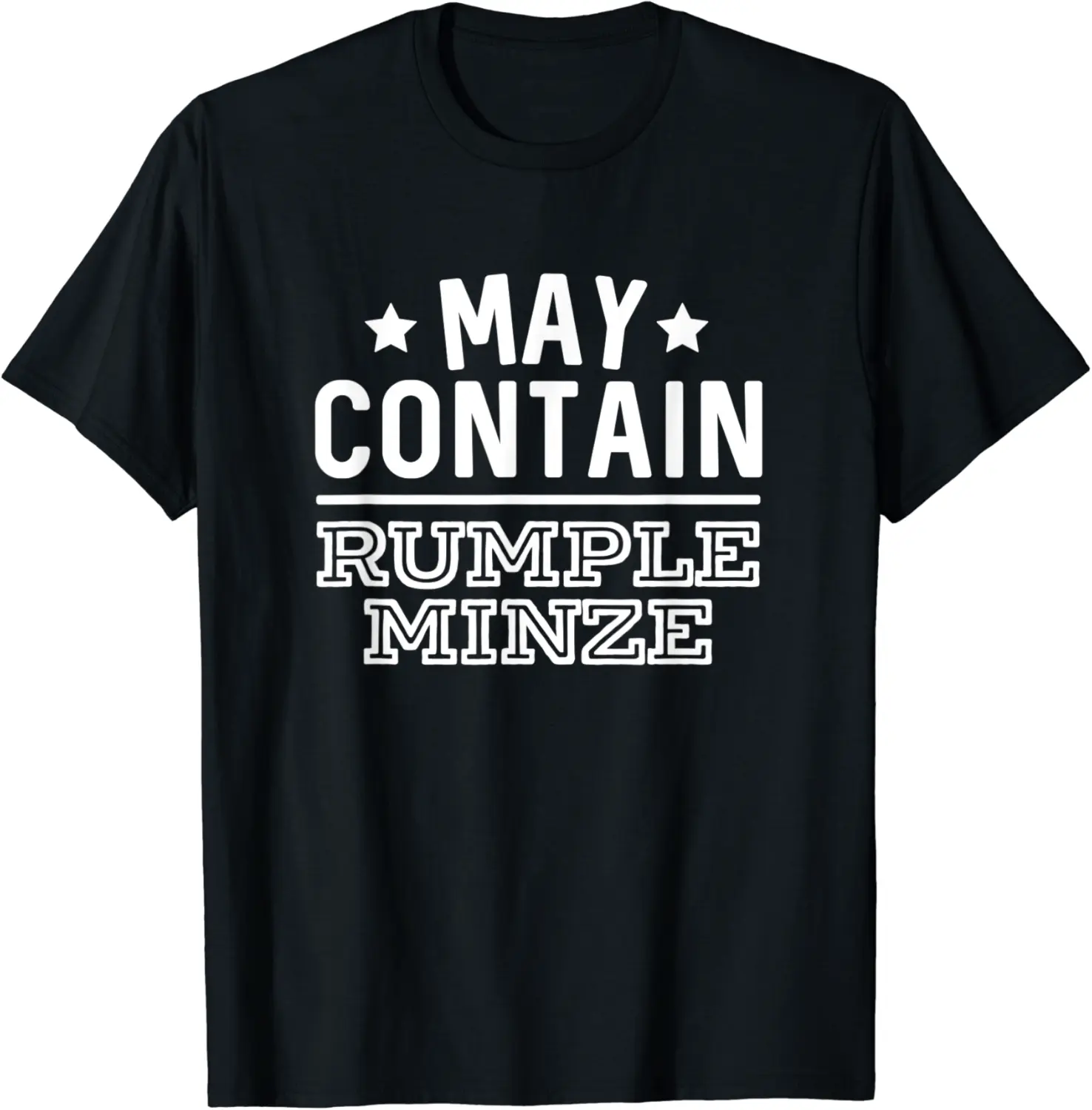 May Contain Rumple Minze Funny Alcohol Bar Crawl T-Shirt - Codyweav Shop 95B09GXBRJBL