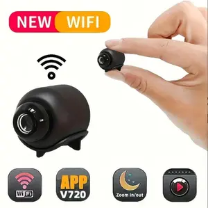 Mini Hidden WiFi Camera with Phone App Control Portable Spy Cam with Stand for Home Office Car Motion Detection Night Vision Easy Setup.....