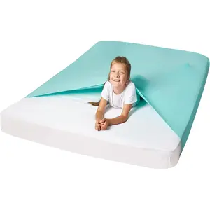 Sensory Compression Sheet and Compression Blanket for Children's Bed