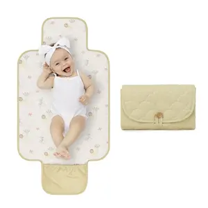 Portable Baby Diaper Changing Mat, Foldable Baby Diaper Pad, Multifunctional Baby Changing Pad, Baby Travel Essentials, Infant
