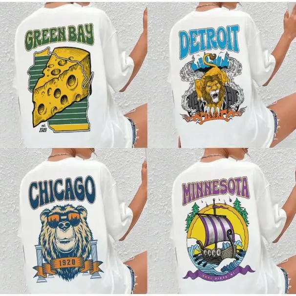 ALL Football Team T-shirt Football Fan Unisex T-Shirt Game Day Shirt Unisex T-shirt sport t-shirt