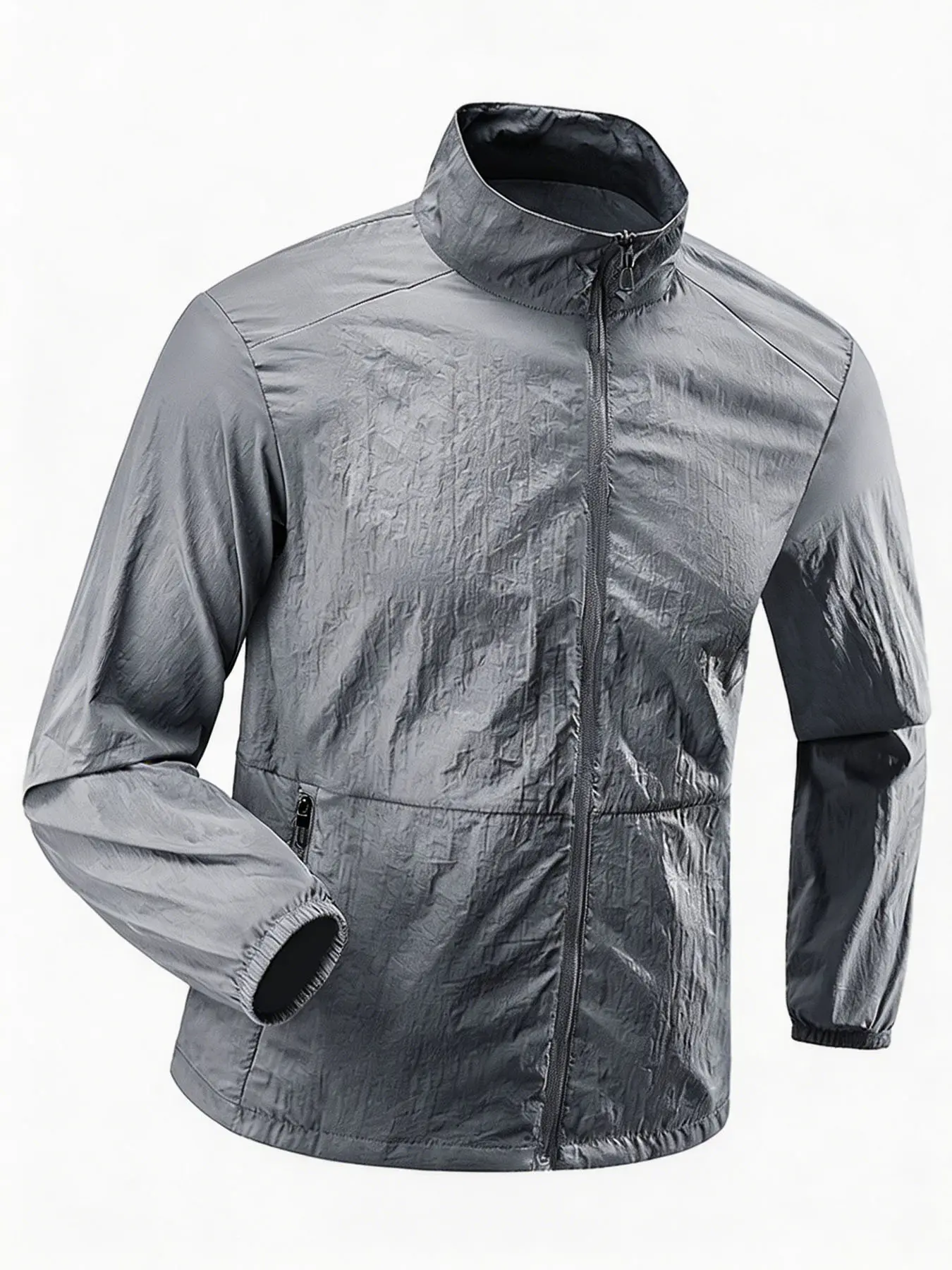 Sun Protection Jacket for Men, Lightweight Breathable UV Block Thin Outerwear for Summer, Fishing, Hiking, Skin Coat