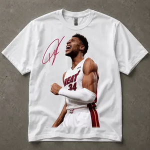 Miami Giannis Antetokounmpo Signature Graphic T-Shirt Blockbuster Trade Greek Freak Basketball Fan Tee Giannis Celebra Easywear Cotton Shirt