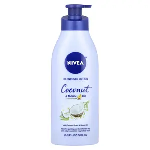 Nivea Oil Infused Lotion, Coconut & Monoi Oil, 16.9 fl oz (500 ml)