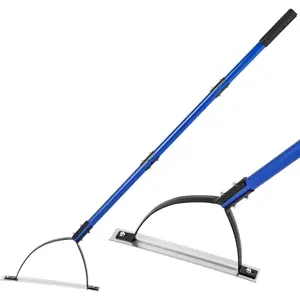 55in Grass Whip with Double-Edged Stainless Steel Blade, Manual Weed Whacker, Swing Blade Grass Cutter & Weed Sling Blade for Tall Grass and Overgrown Weeds, Stainless Steel Reinforcement Bar.