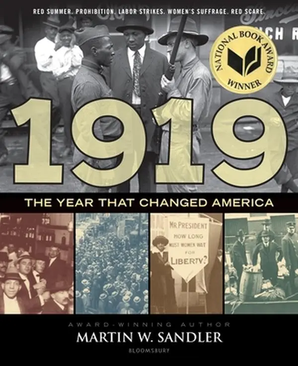USED Book - 1919 the Year That Changed America by Sandler, Martin W. (Hardcover) - english
