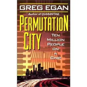USED Book - Permutation City by Greg Egan (Unknown) - english