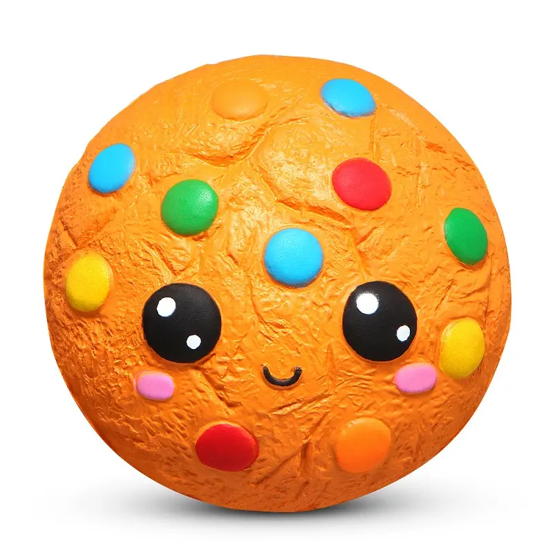 Jumbo Cream-Scented Chocolate Cookie Squishy - 11*5.5 cm Food Grade Slow-Rising Unisex Relaxing ASMR Fidget Toy, All Seasons Scented Slime & Squishy Toys, Stress Reliever for Kids Over 6, Birthday & Xmas Gifts