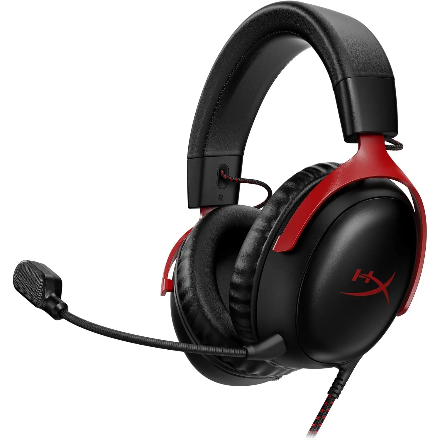 HyperX Cloud III – Wired Gaming Headset – Black/Red