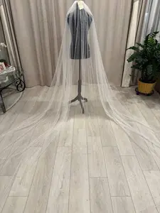 Veil with Perls Available in Different Lengths 3m 3.5m 4m Custom Sizes 2m to 10m for Weddings and Special Occasions