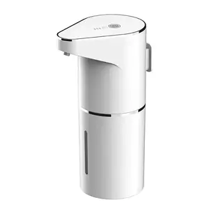 Rechargeable soap dispenser, intelligent sensor multi-speed foam machine, touchless wall-mounted and freestanding hand sanitizer dispenser, suitable for daily hand washing