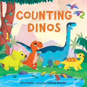 USED-Counting Dinos by Pinder, Eric (Hardcover)
