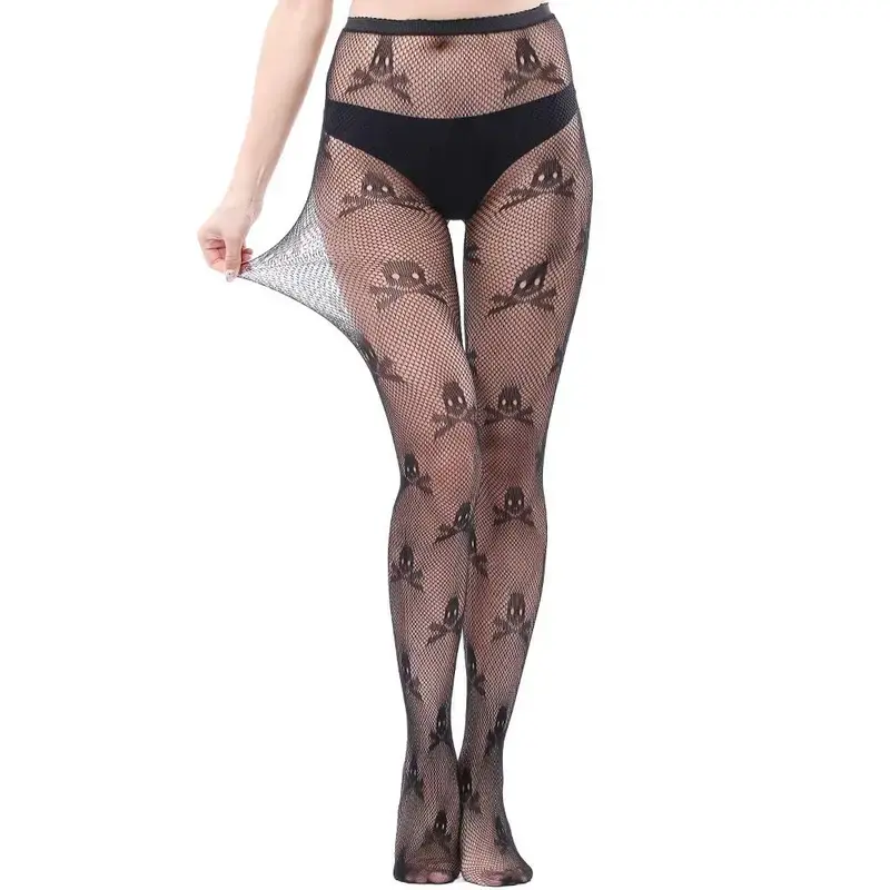 Stockings Fashion Letter Tights for Women 3 Pairs Lace Leggings High Waisted Pantyhose Stockings