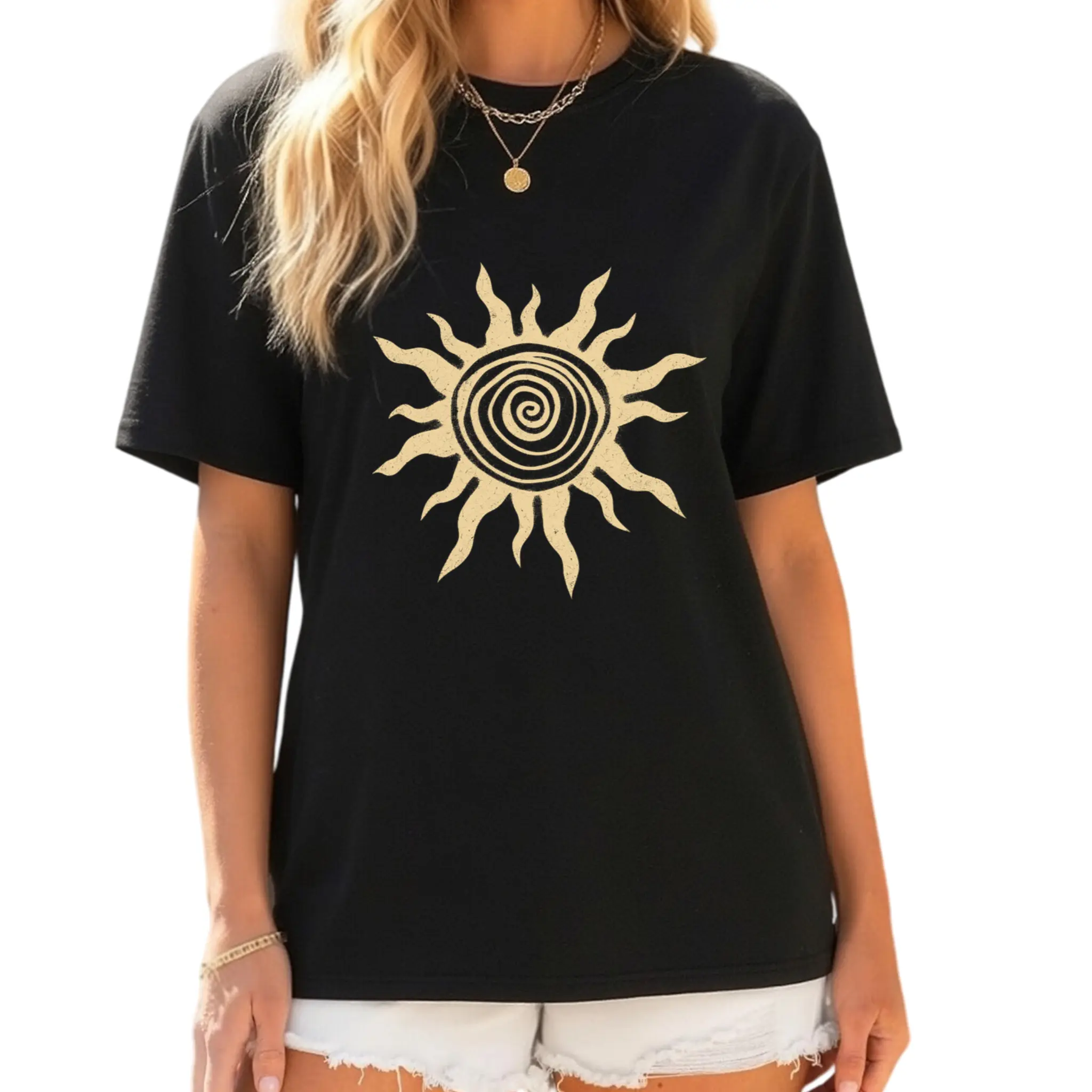 Hippie Sun Shirt, Cute Sun graphic tee, Summer shirts, Indie graphic tee, Cute shirts, Trendy shirts, Graphic tees, Hippie clothing